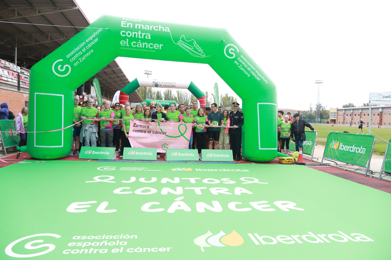 Carrera contra el cáncer en Zamora reúne a 8.000 personas