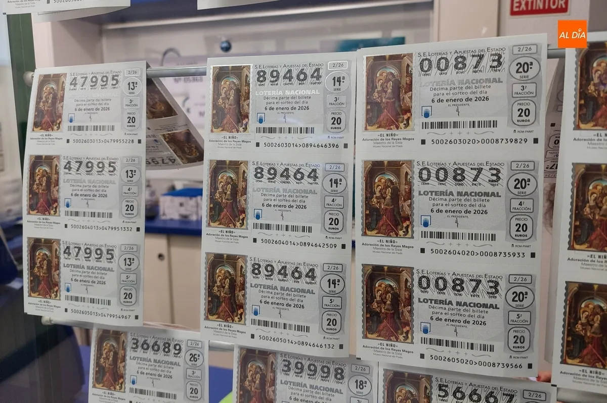 Foto 3 - Disponibles en las administraciones de Loter&iacute;a los d&eacute;cimos para el Sorteo del Ni&ntilde;o