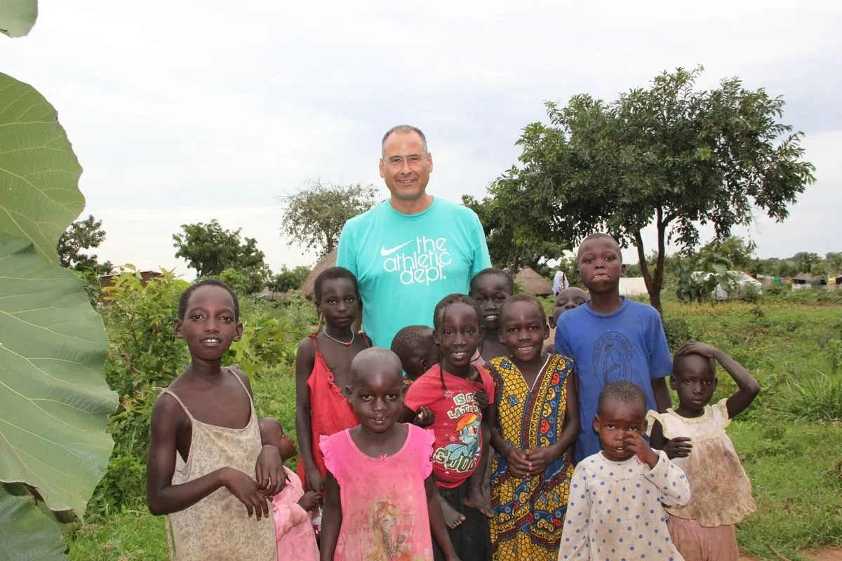Menores refugiados de Sudán del Sur en el asentamiento de Palabek (Uganda)