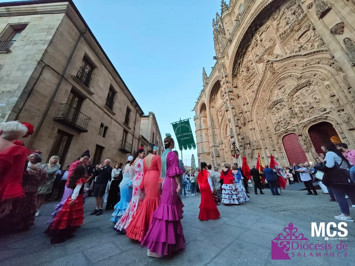 Unas 30 hermandades del Rocío se dan cita en Salamanca | FOTOS: MCS Óscar García Diócesis Salamanca 