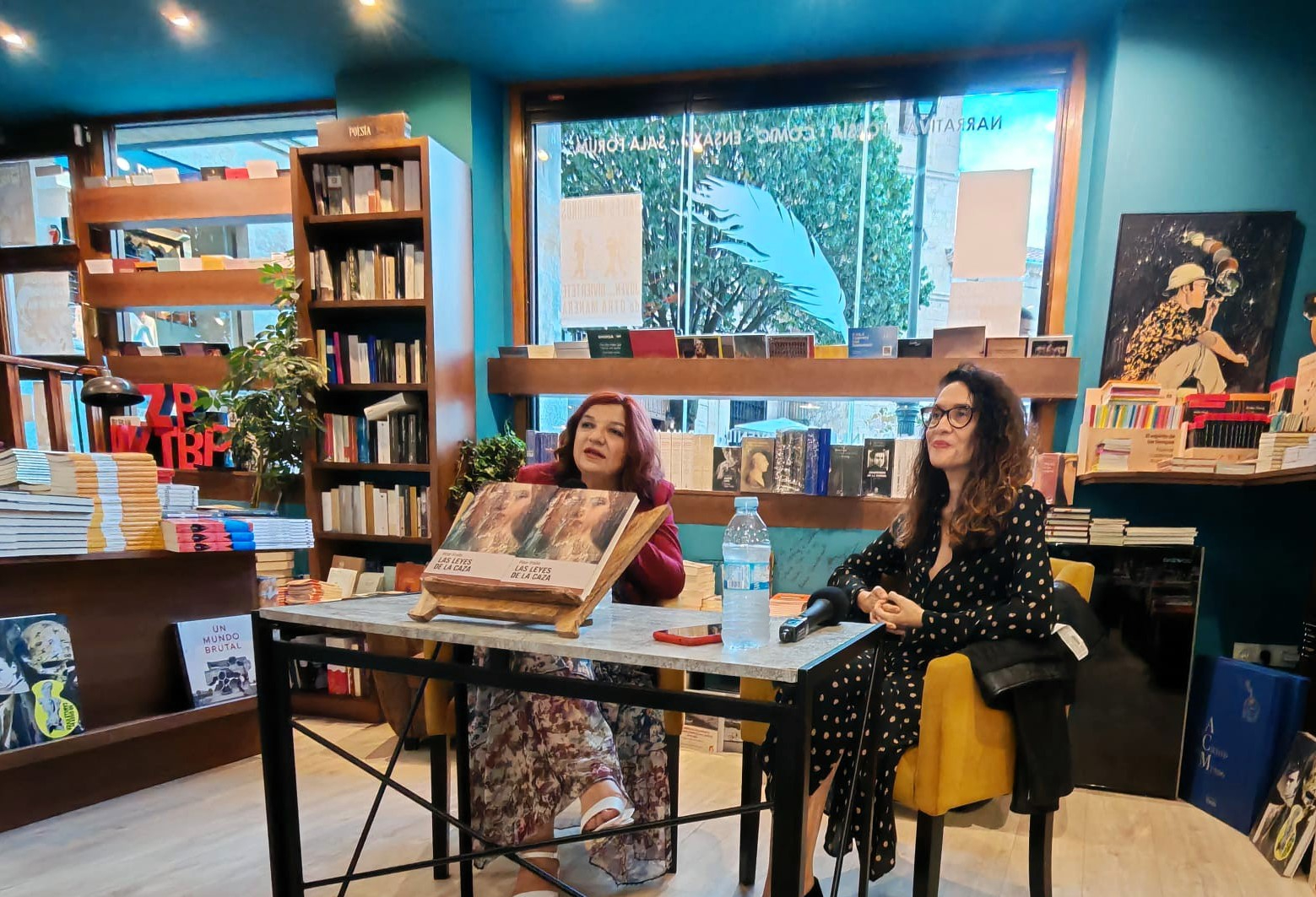 Pilar Fraile reivindica sus orígenes salmantinos en la presentación de su aplaudida novela Las leyes de la caza