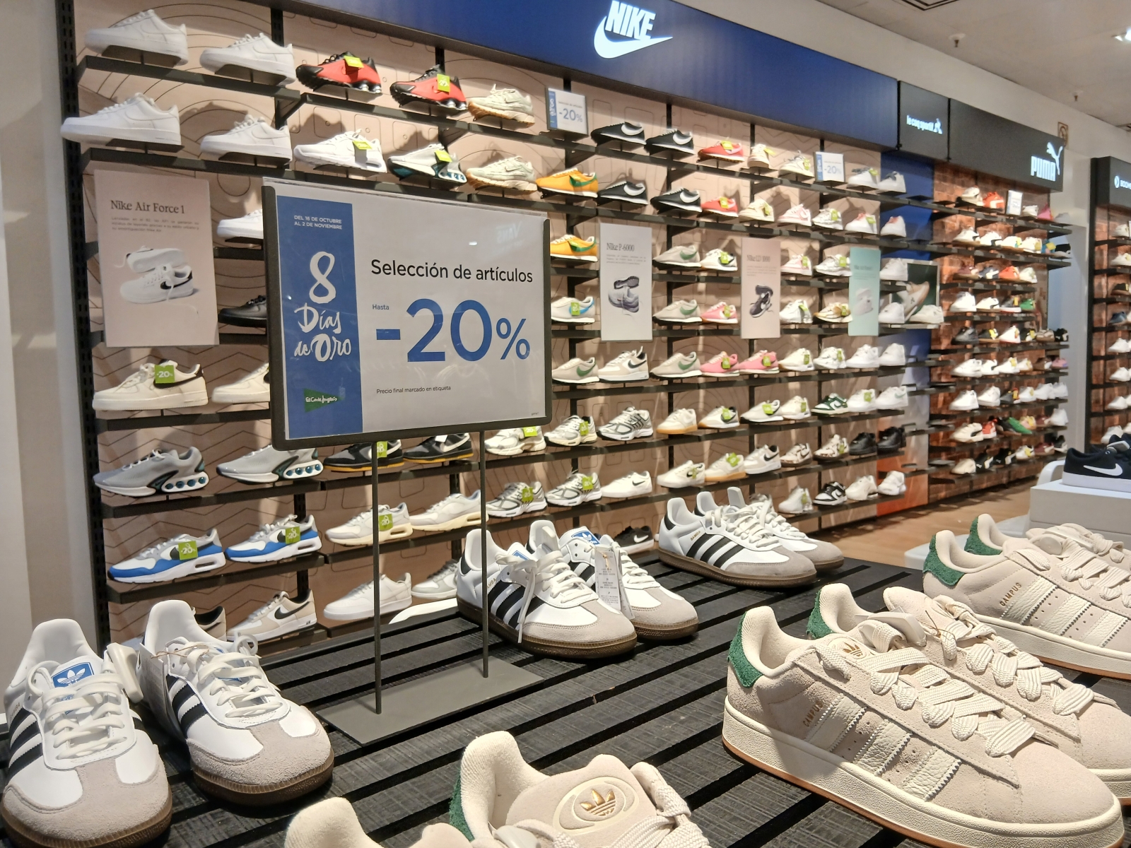 8 Días de Oro de El Corte Inglés 2025: descuentos hasta el 30%