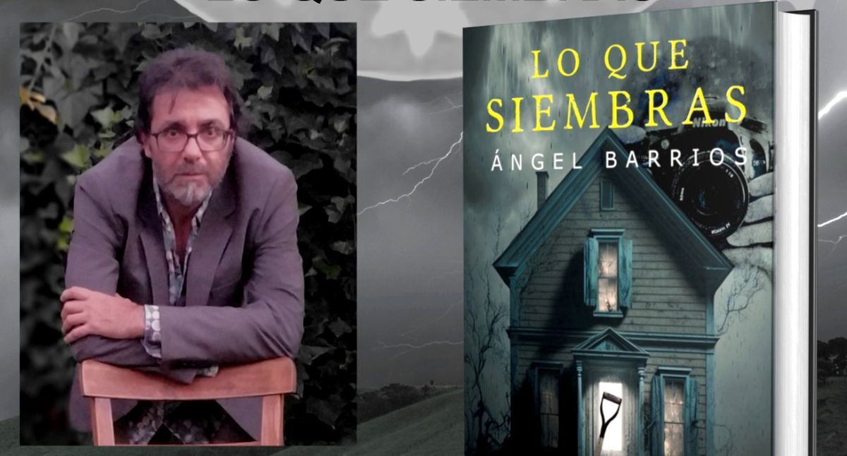 Ángel Barrios presenta su novela Lo que siembras en Salamanca