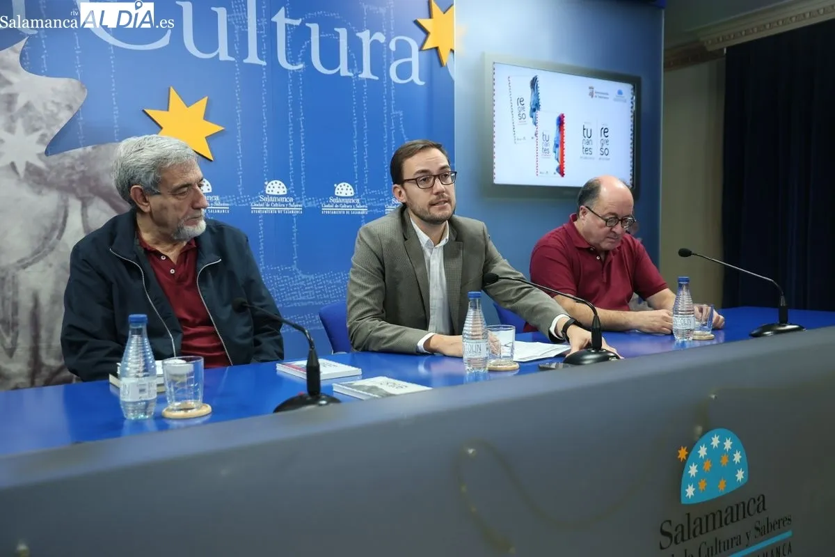 Presentación del libro de José Manuel Ferreira Cunquero, ‘Tunantes de Salamanca/Regreso al hombre’. Foto de David Sañudo