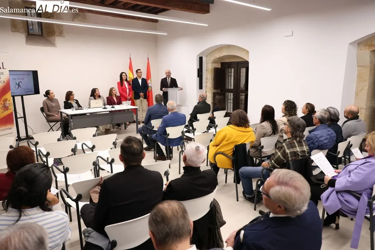 Inauguración oficial de la Asociación de Mexicanos de Salamanca. Fotos: David Sañudo