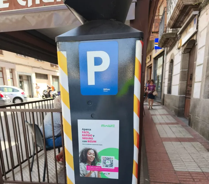 Foto 2 - B&eacute;jar, primer municipio de Salamanca que permite pagar la ORA con Bizum