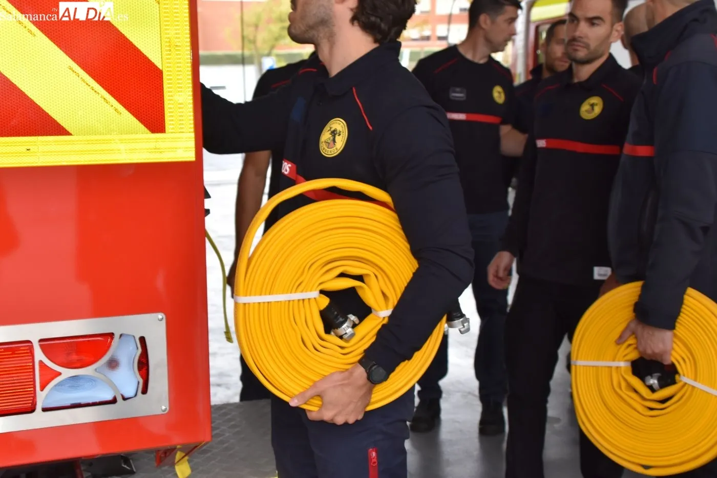 Nuevo camión de bomberos en Salamanca | Fotos: T.S.