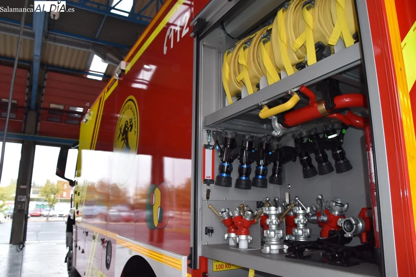 Nuevo camión de bomberos en Salamanca | Fotos: T.S.