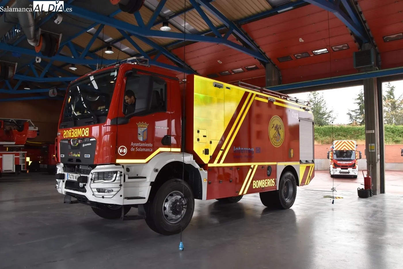 Nuevo camión de bomberos en Salamanca | Fotos: T.S.