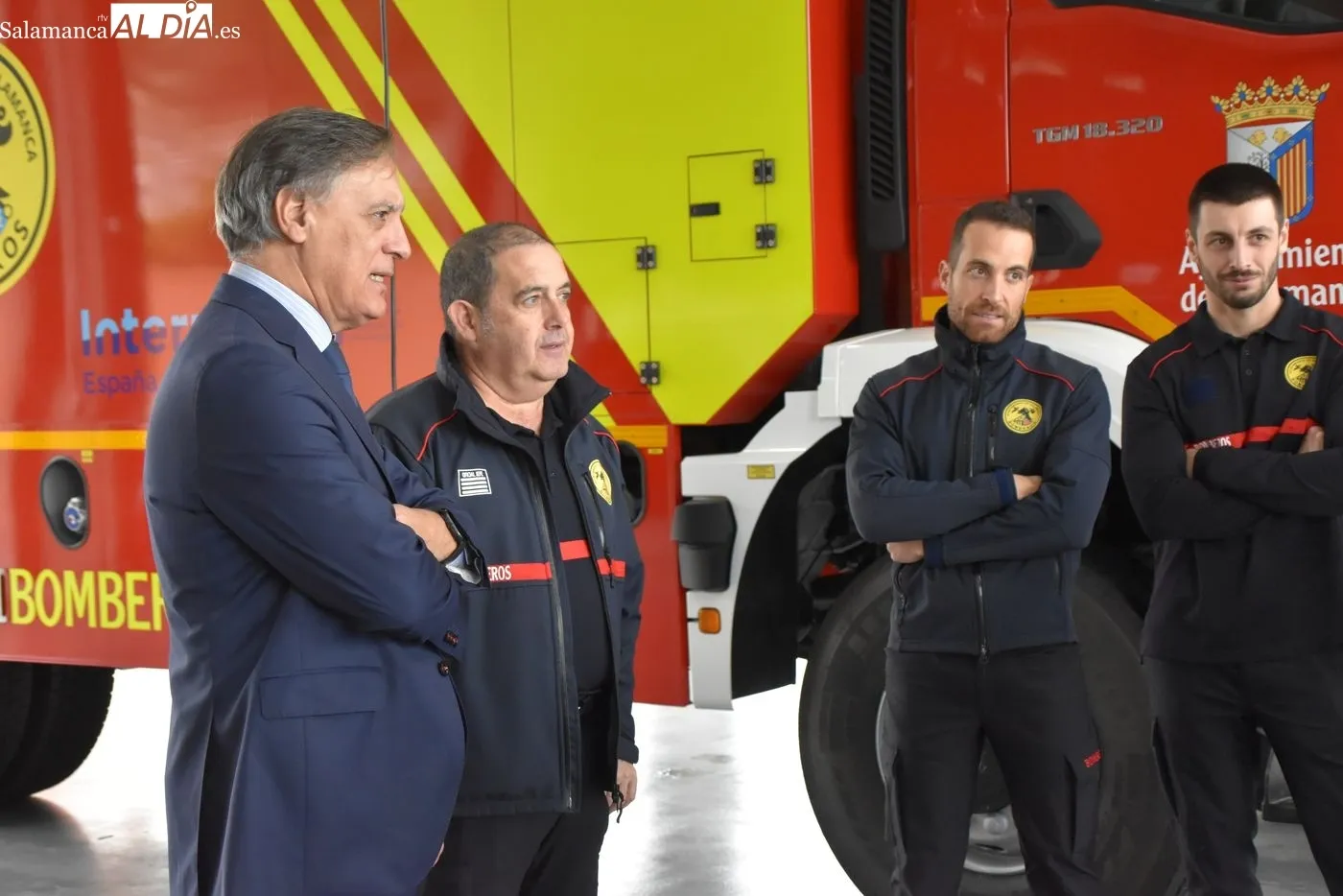 Nuevo camión de bomberos en Salamanca | Fotos: T.S.