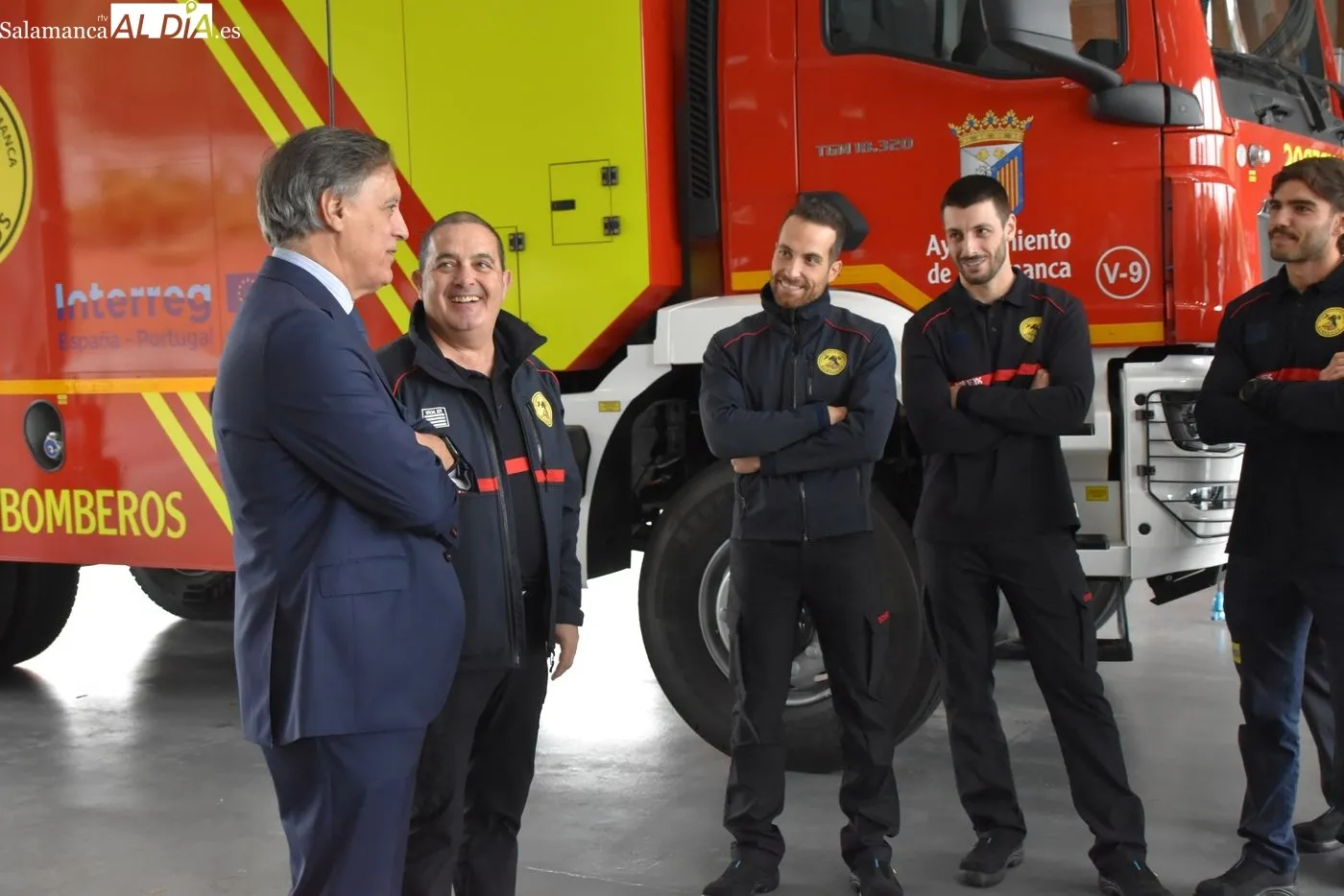Nuevo camión de bomberos en Salamanca | Fotos: T.S.