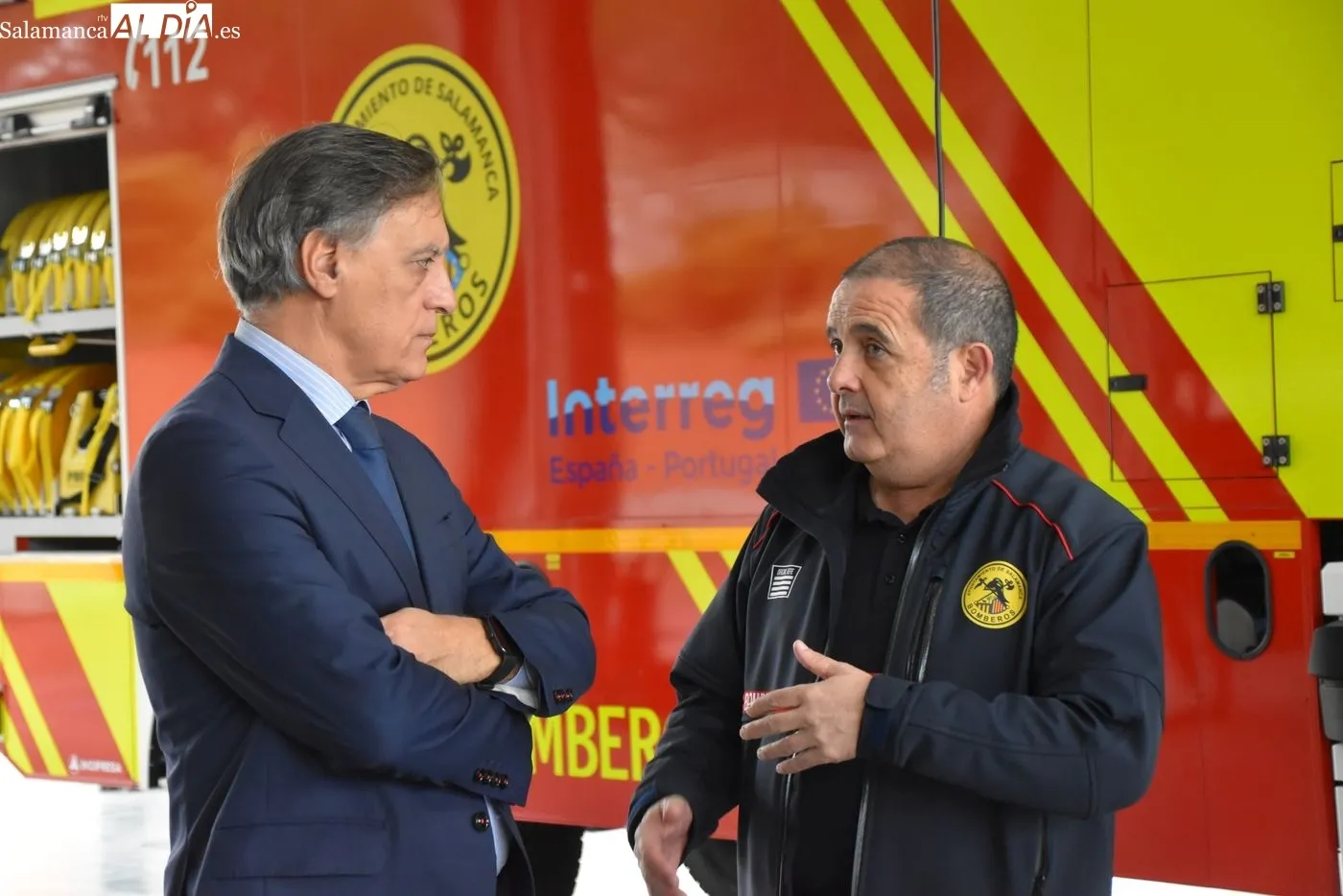 Nuevo camión de bomberos en Salamanca | Fotos: T.S.