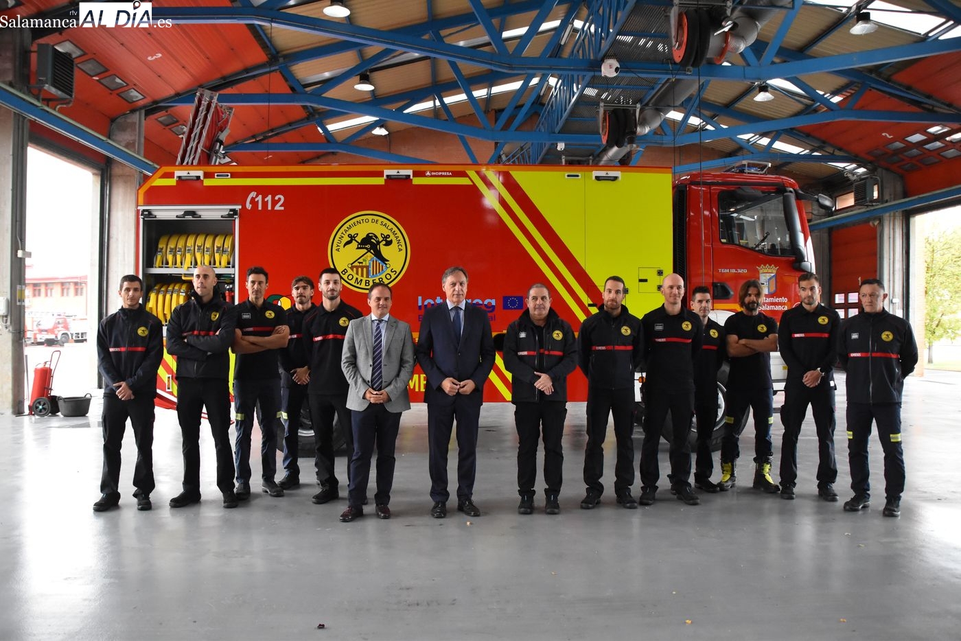 Bomberos Salamanca estrena camión de 19.800 litros de agua