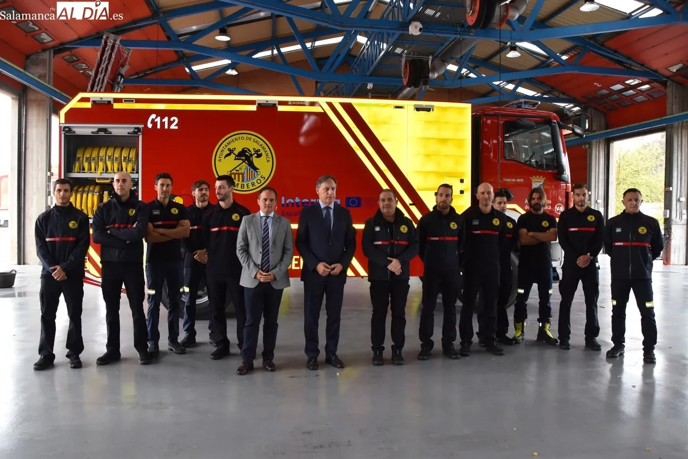 Nuevo camión de bomberos en Salamanca | Fotos: T.S.