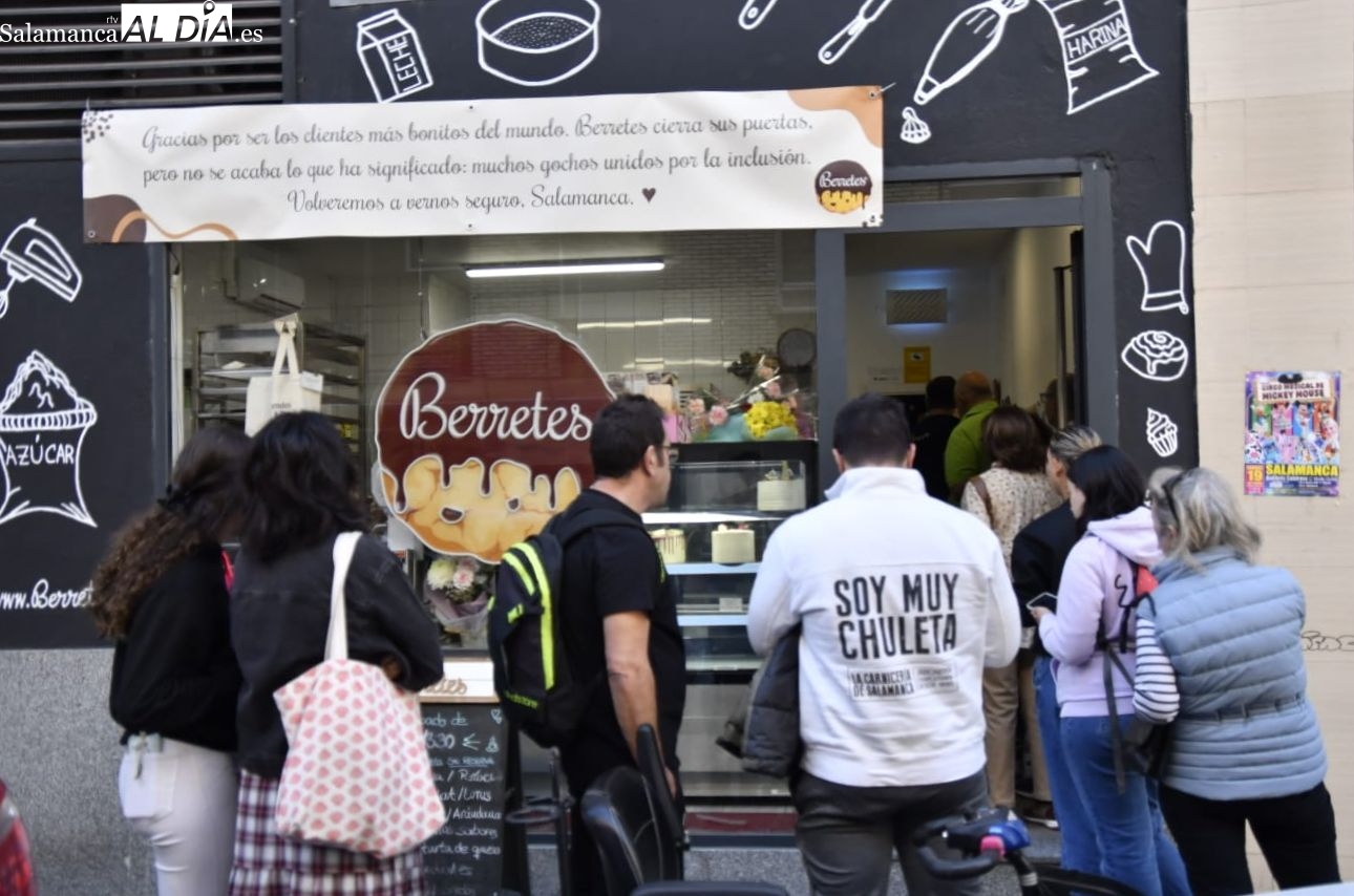 Berretes Salamanca cierra: adiós a la pastelería inclusiva