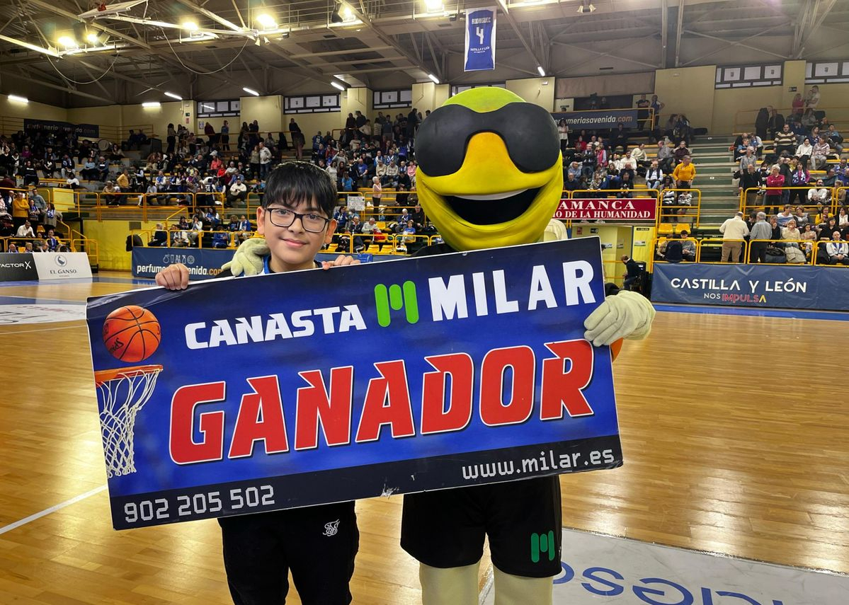 La Canasta Milar regresa este domingo a los partidos de Perfumerías  Avenida 