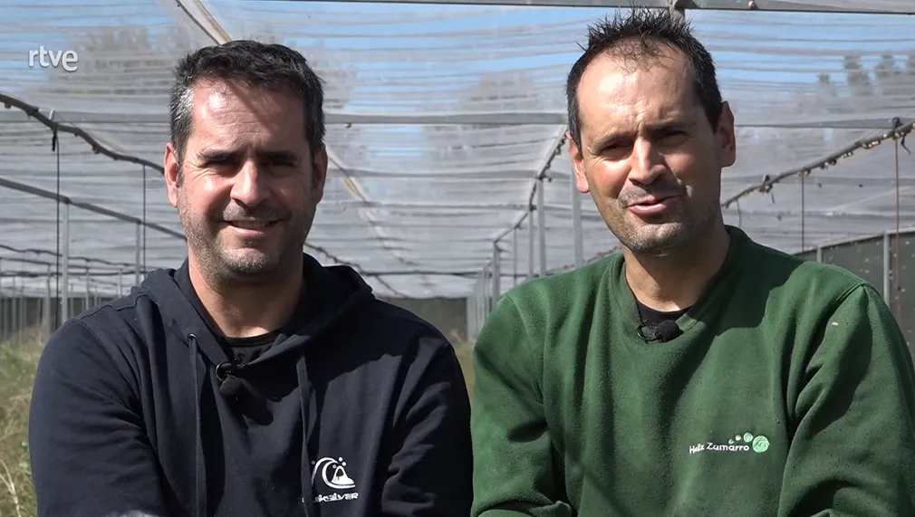 Foto 2 - El programa &lsquo;Aqu&iacute; hay trabajo&rsquo; de La 2 dedica un reportaje a la cr&iacute;a de caracoles de Jorge y Ra&uacute;l Benito
