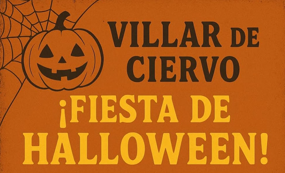 L@s niñ@s recorrerán Villar de Ciervo haciendo el ‘truco o trato’ dentro de su fiesta de Halloween