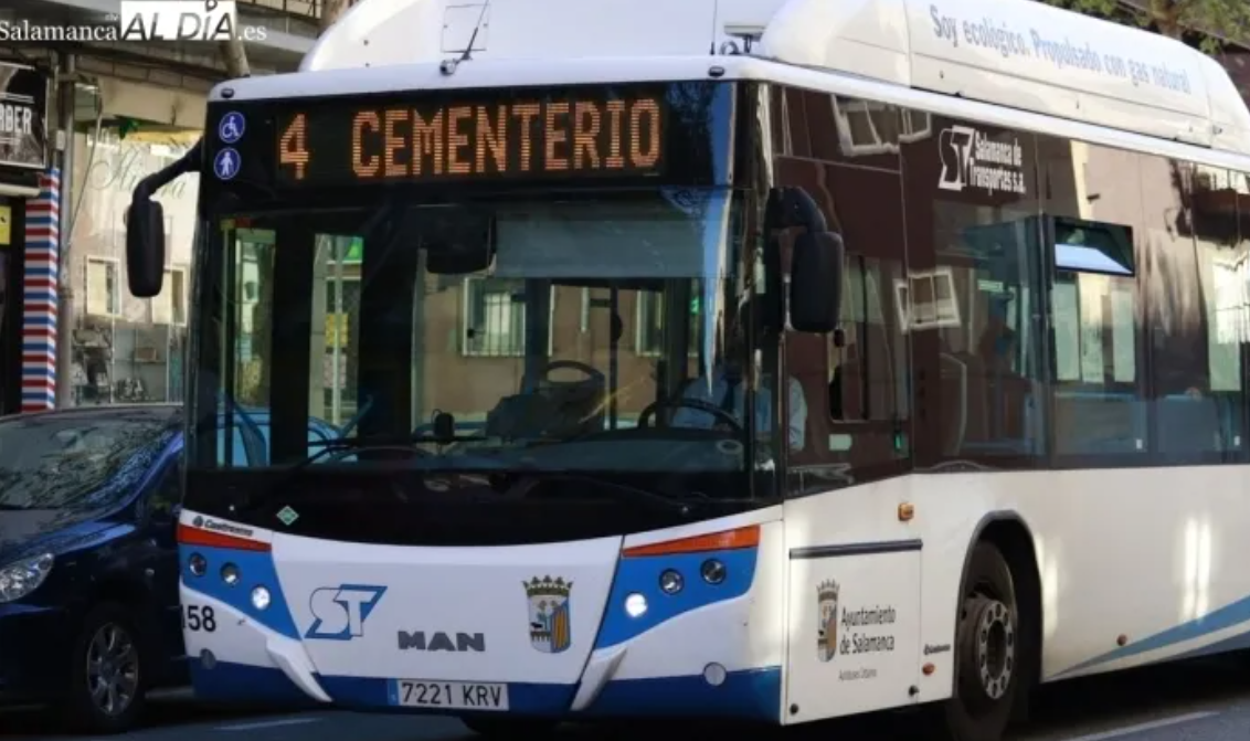 Tráfico en Salamanca por Todos los Santos: cortes y buses