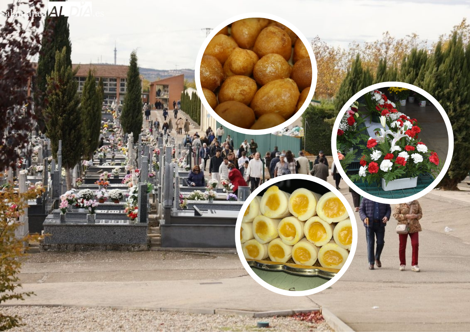 Todos los Santos en Salamanca: dulces, flores y tradición