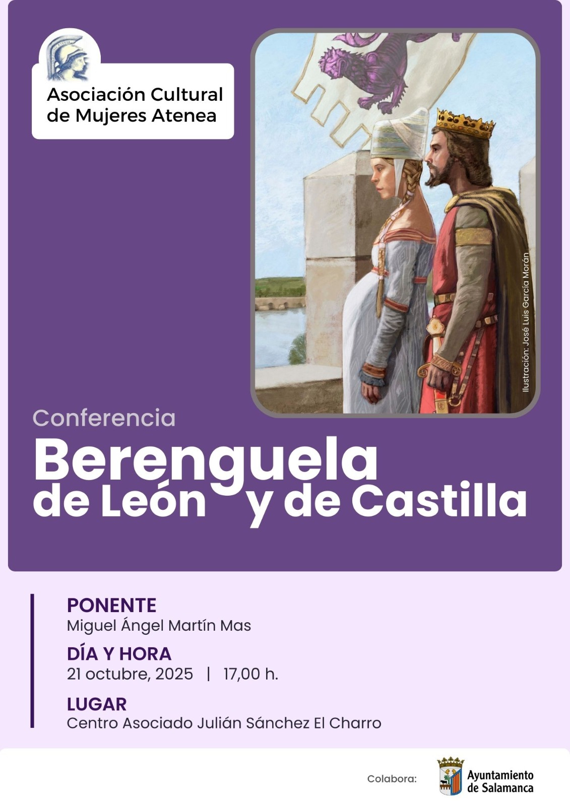 Conferencia sobre la reina Berenguela en Salamanca: fecha y hora