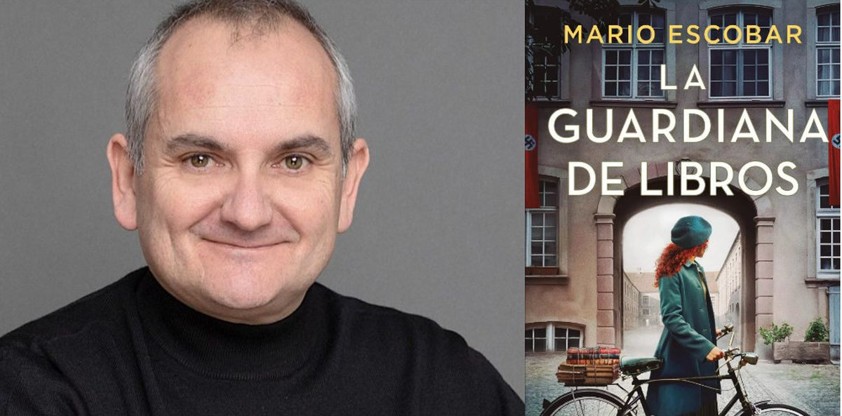 Mario Escobar presenta La guardiana de libros en Salamanca