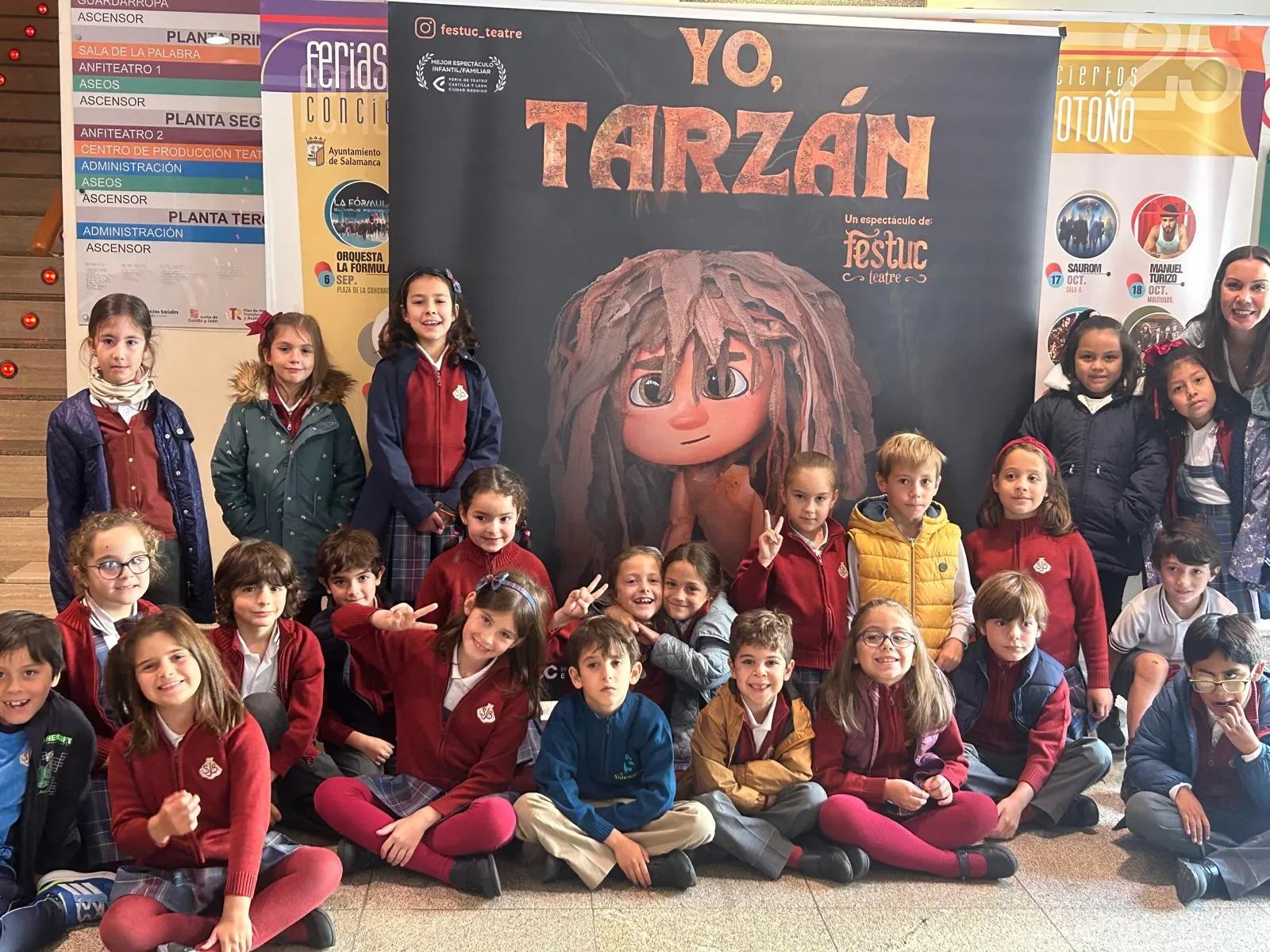 Foto 5 - El Teatro Liceo acerca las artes esc&eacute;nicas a los escolares con 'Yo, Tarz&aacute;n'
