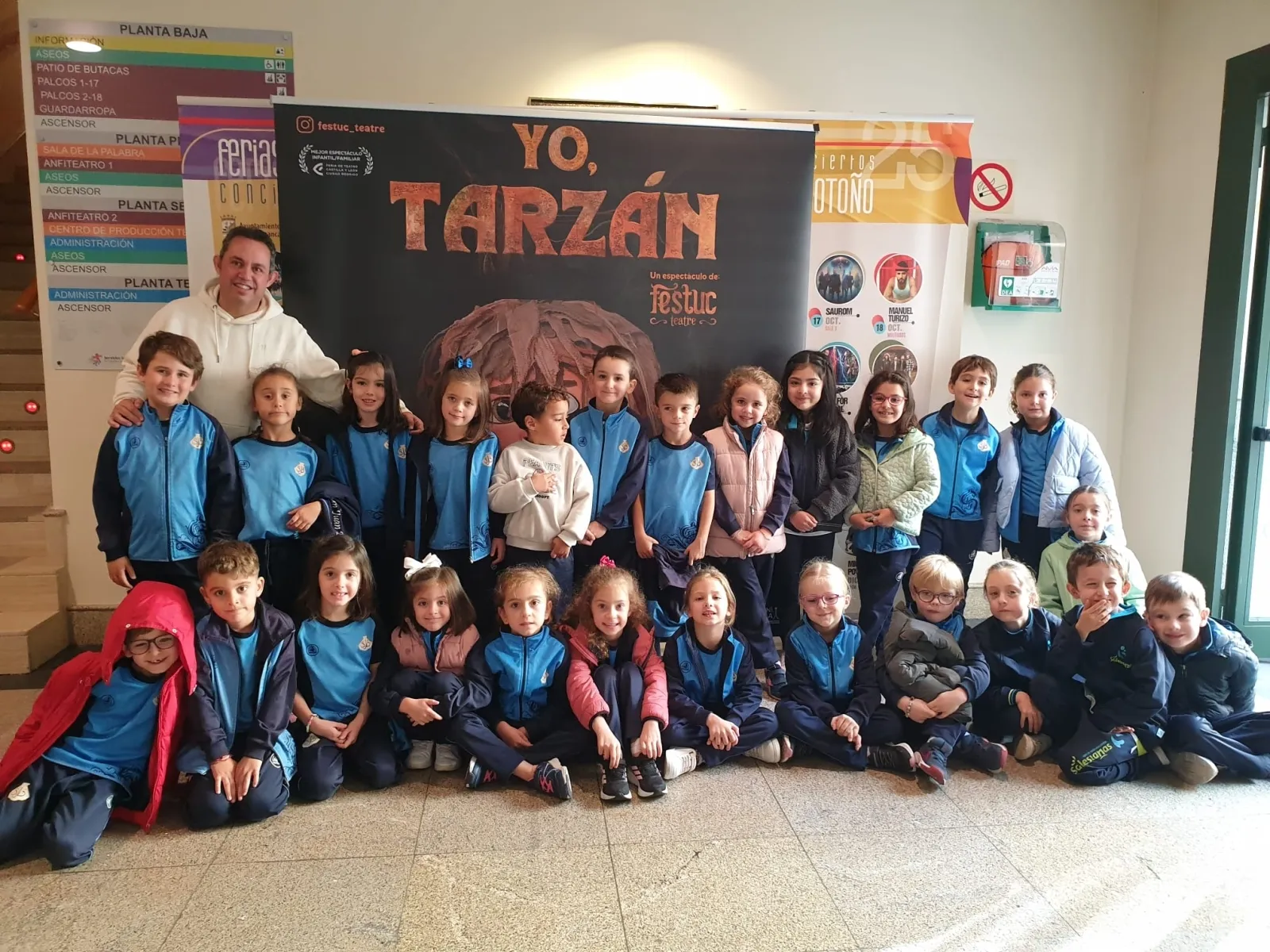 Foto 3 - El Teatro Liceo acerca las artes esc&eacute;nicas a los escolares con 'Yo, Tarz&aacute;n'
