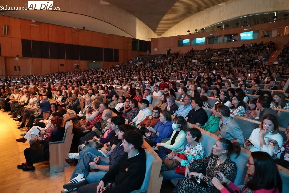 Conferencia de Mario Alonso Puig en el Palacio de Congresos de Salamanca, organizada por Baja Rural. Foto: David Sañudo