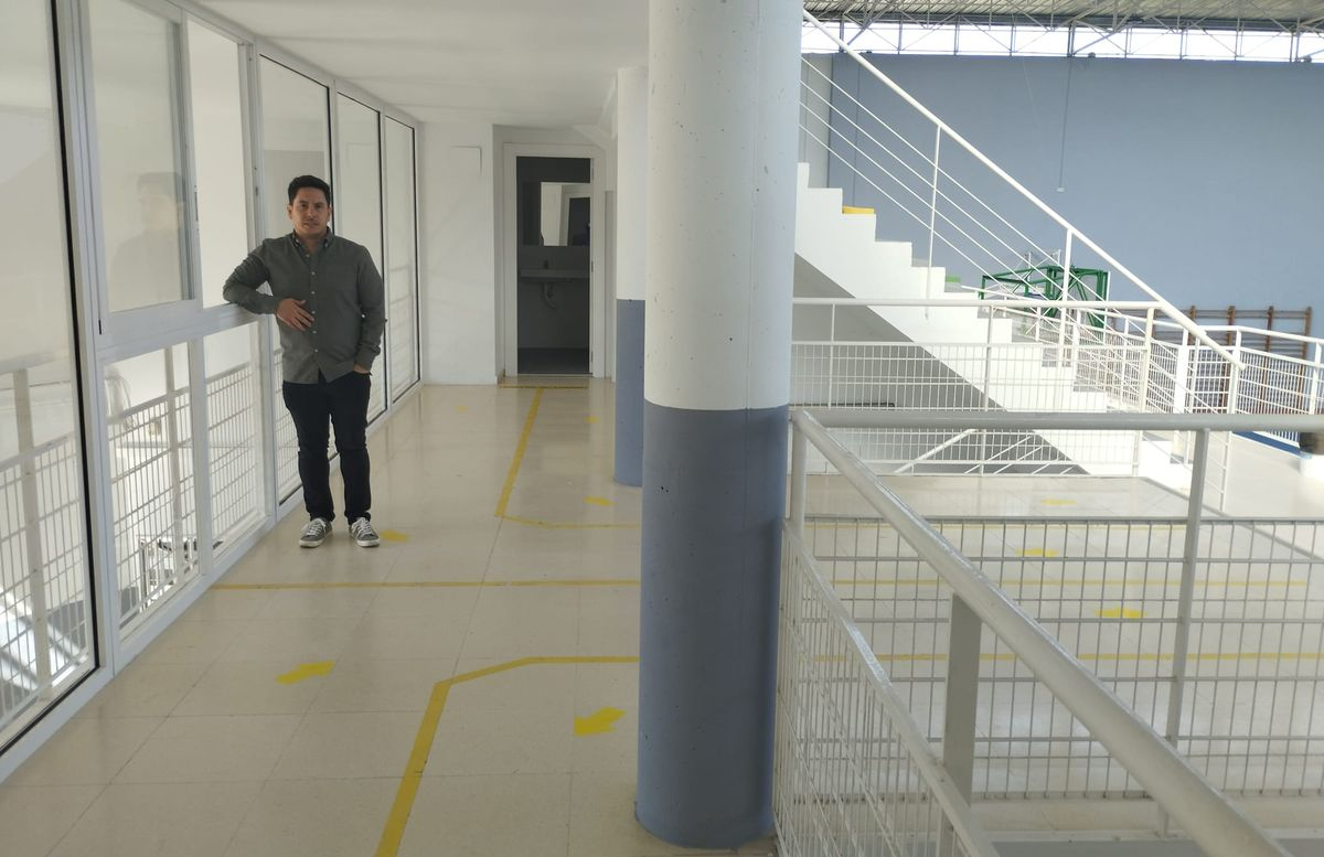 Santa Marta refuerza la seguridad y mejora la climatización en el pabellón Fay