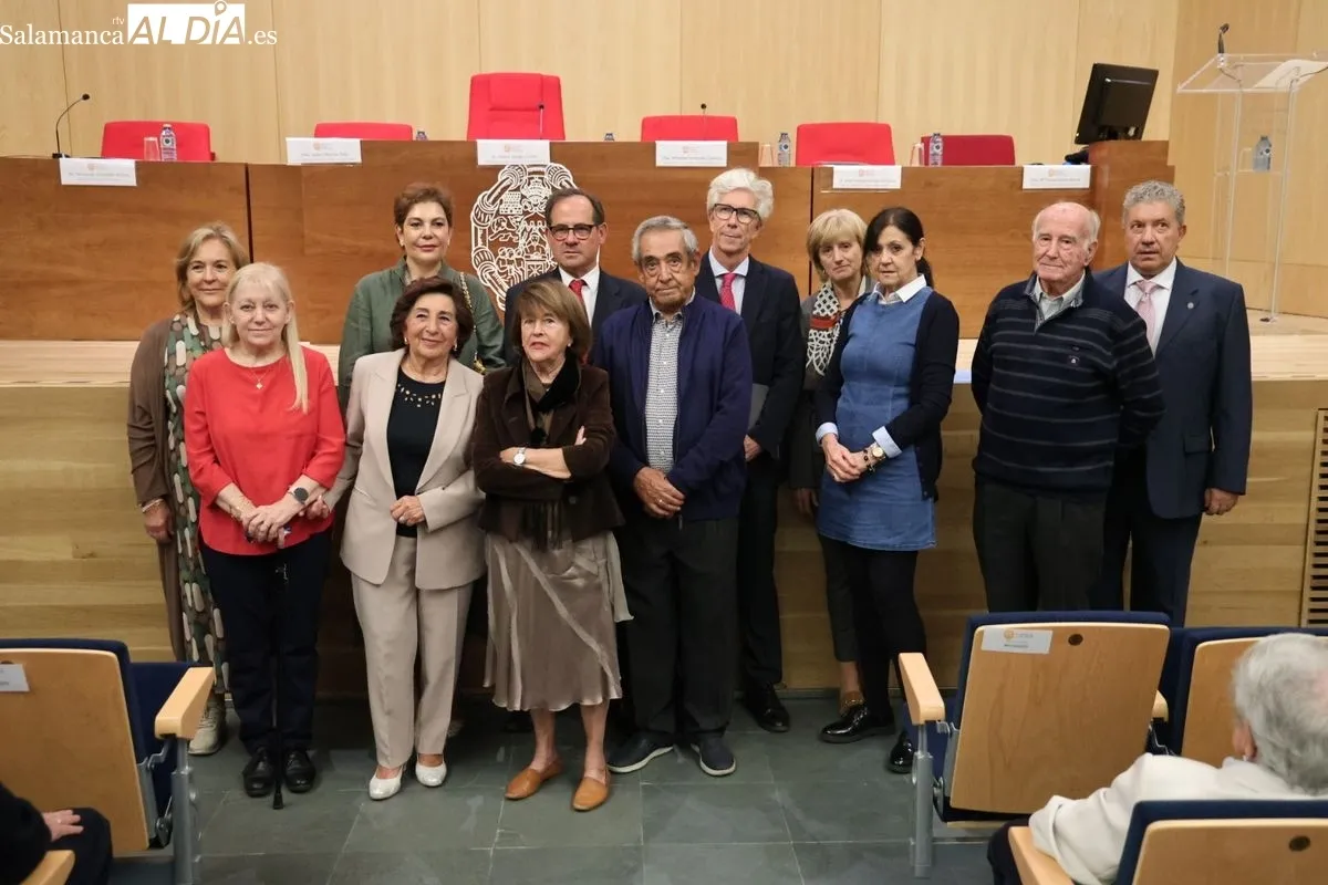 Inauguración del curso 2025-2026 del Programa Interuniversitario de la Experiencia de Castilla y León en la UPSA. Foto: David Sañudo