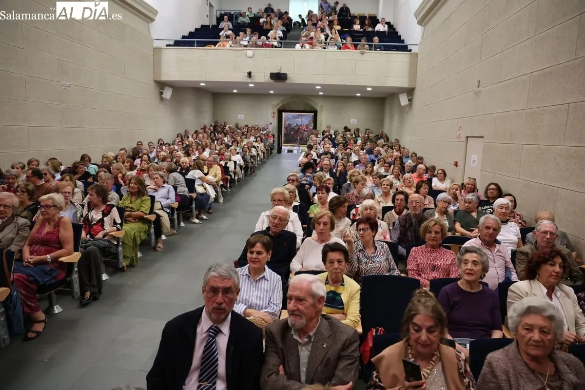 Inauguración del curso 2025-2026 del Programa Interuniversitario de la Experiencia de Castilla y León en la UPSA. Foto: David Sañudo