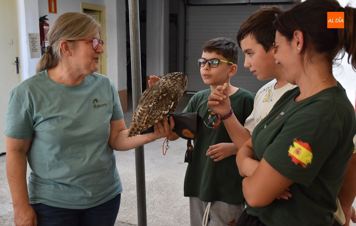 L@s niñ@s también tienen su hueco dentro de la celebración de la patrona de la Guardia Civil