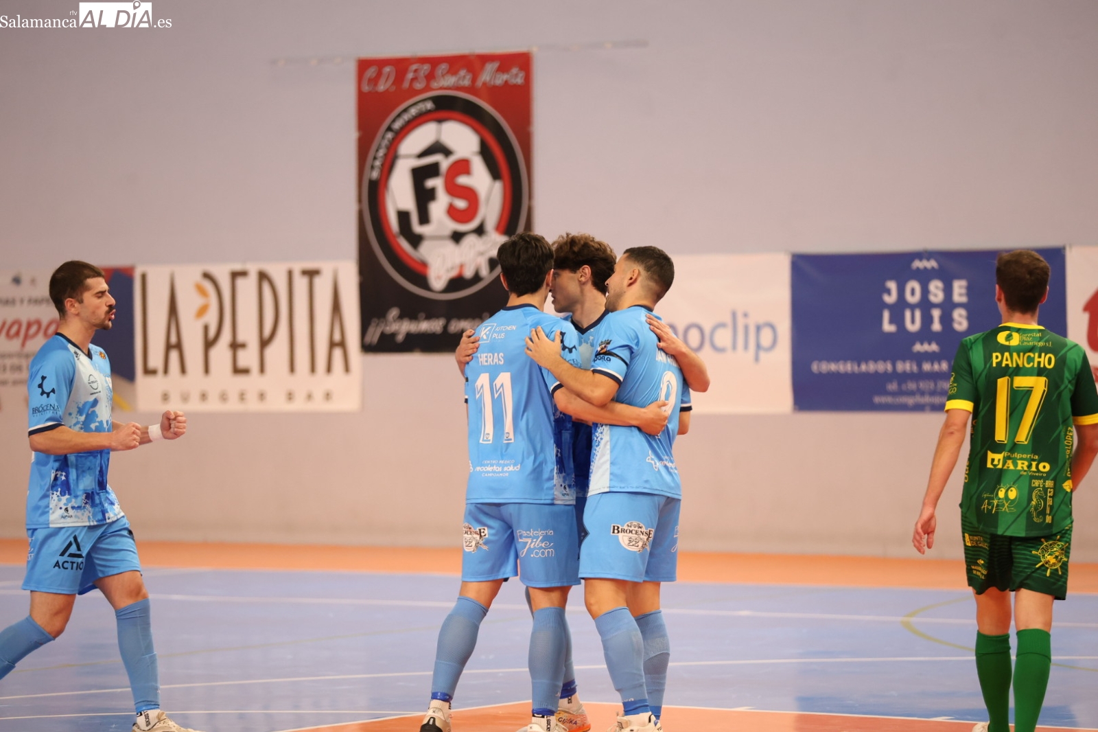 El Salamanca FS golea en Santa Marta al Xove FS (7-2)