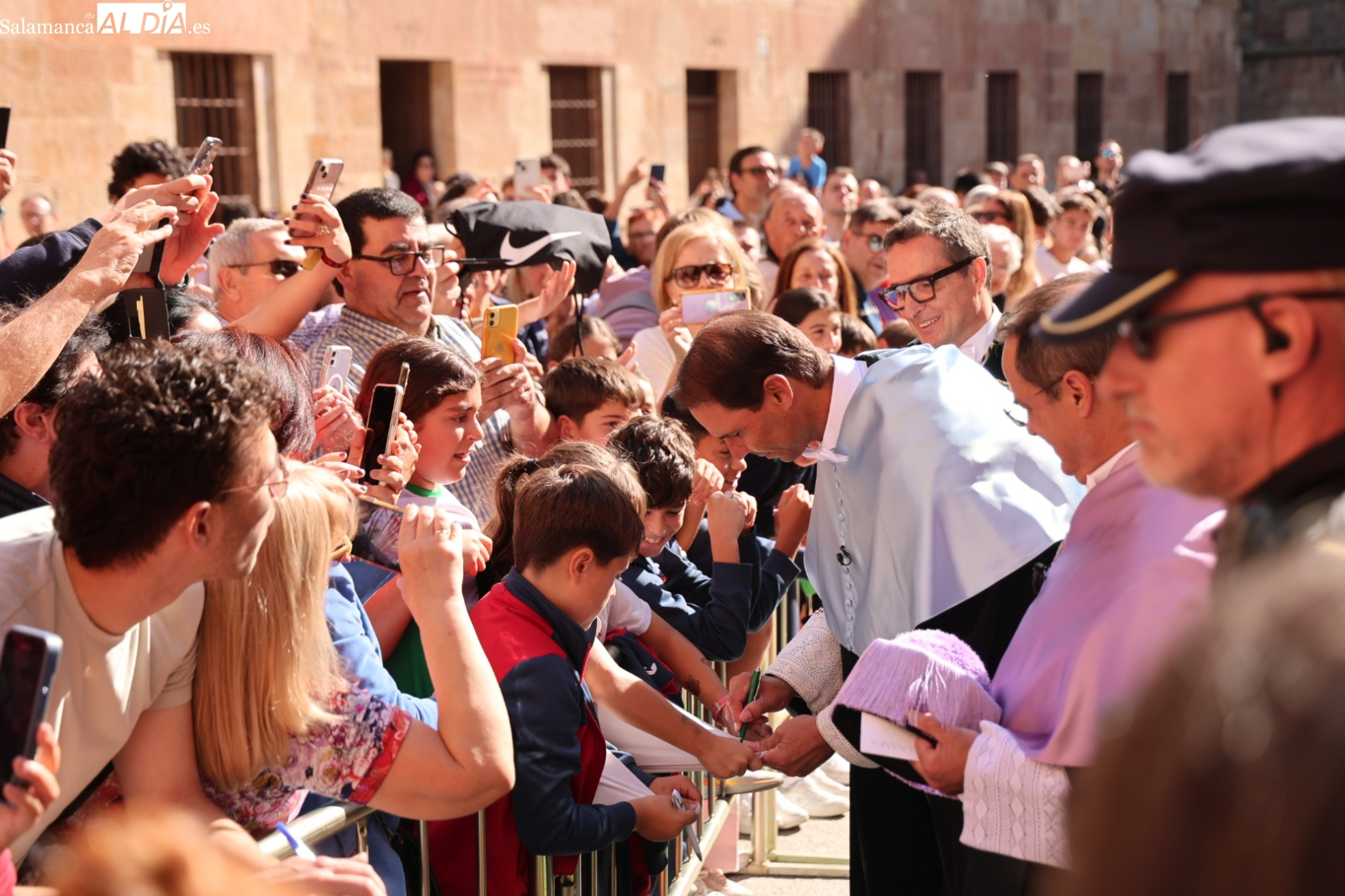 El rector de la USAL lanza el guante a la creación de futuros centros de tecnificación deportiva en Salamanca... y Nadal deja la puerta abierta