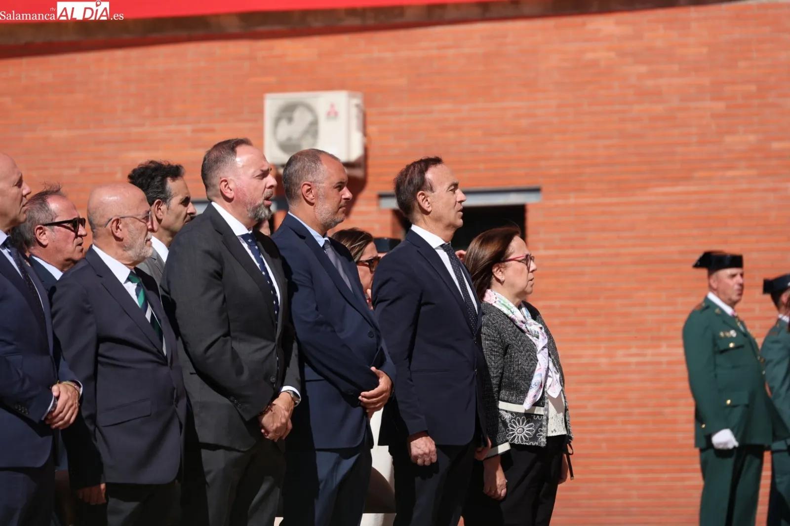 Homenaje a la patrona en la Comandancia de la Guardia Civil en Salamanca | Fotos: David Sañudo