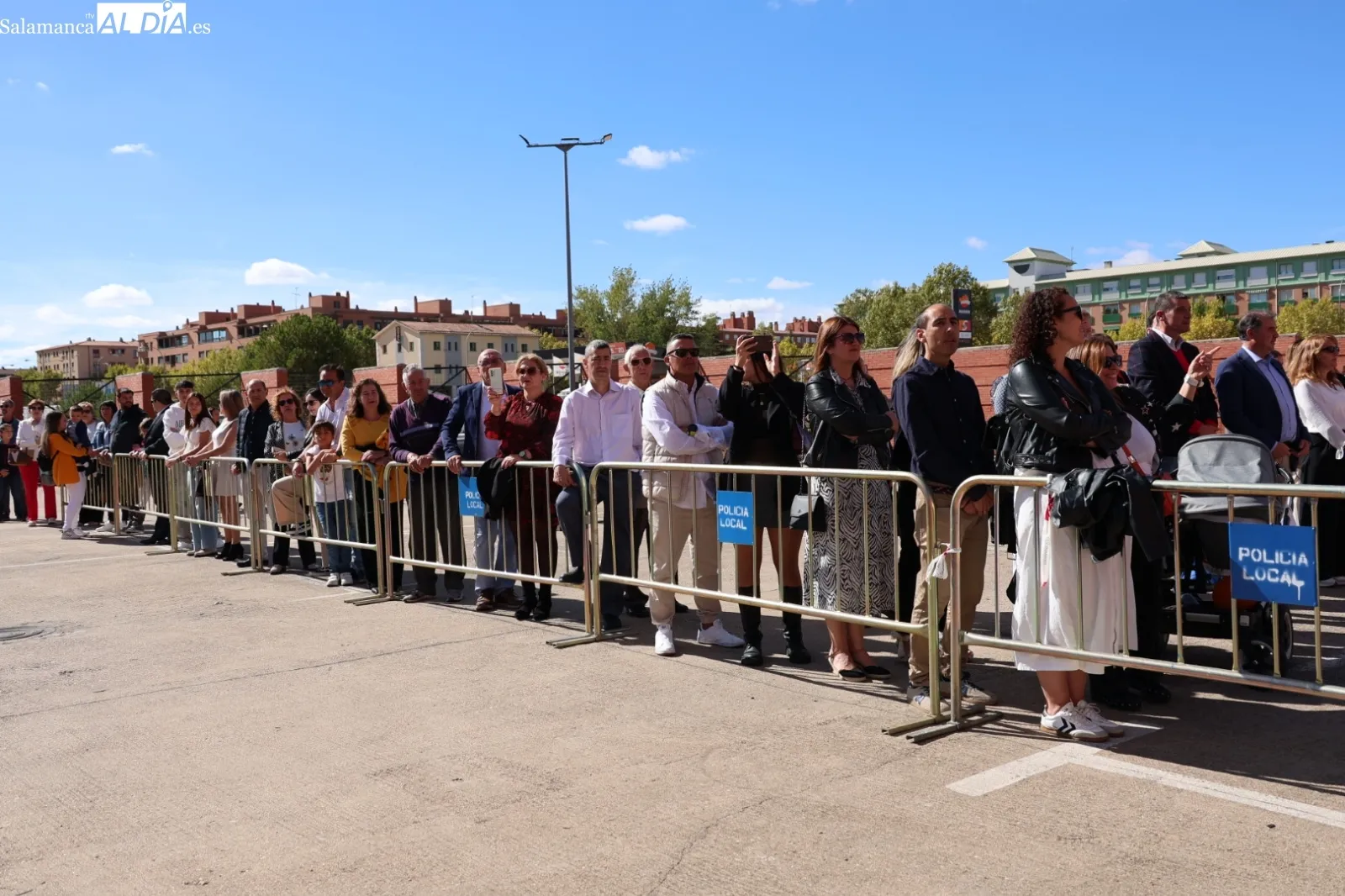 Homenaje a la patrona en la Comandancia de la Guardia Civil en Salamanca | Fotos: David Sañudo