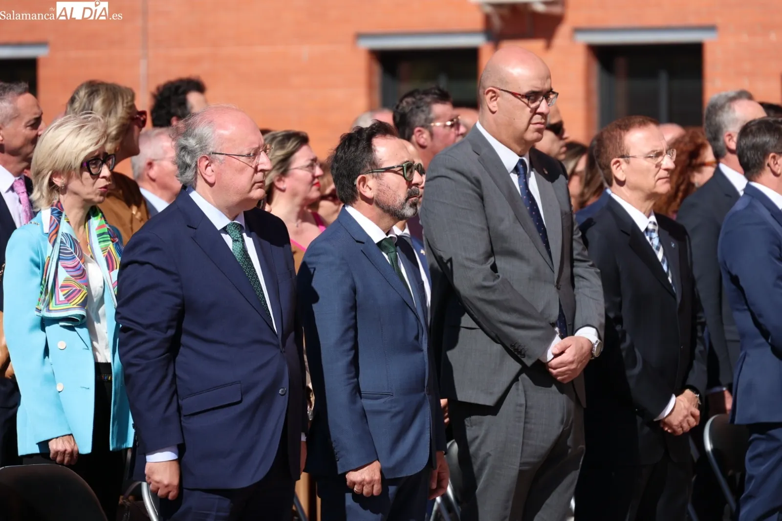 Homenaje a la patrona en la Comandancia de la Guardia Civil en Salamanca | Fotos: David Sañudo