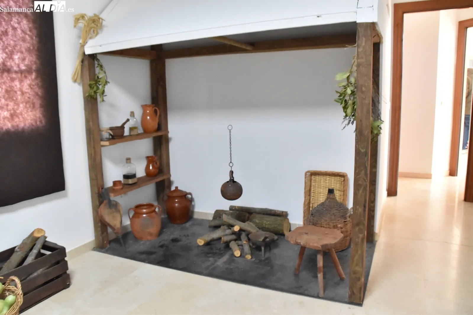 Fotografías del nuevo espacio que se ha recreado en Santa Marta con motivo del convento benedictino que existió en el lugar, tras un documento de 1194 | FOTOS: Vanesa Martins 
