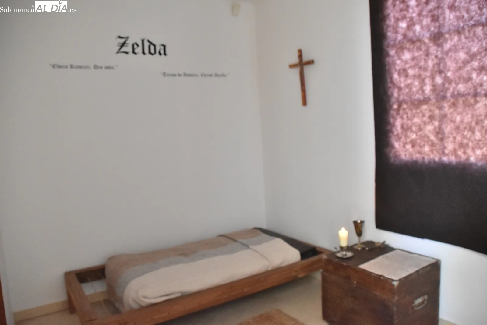 Fotografías del nuevo espacio que se ha recreado en Santa Marta con motivo del convento benedictino que existió en el lugar, tras un documento de 1194 | FOTOS: Vanesa Martins 