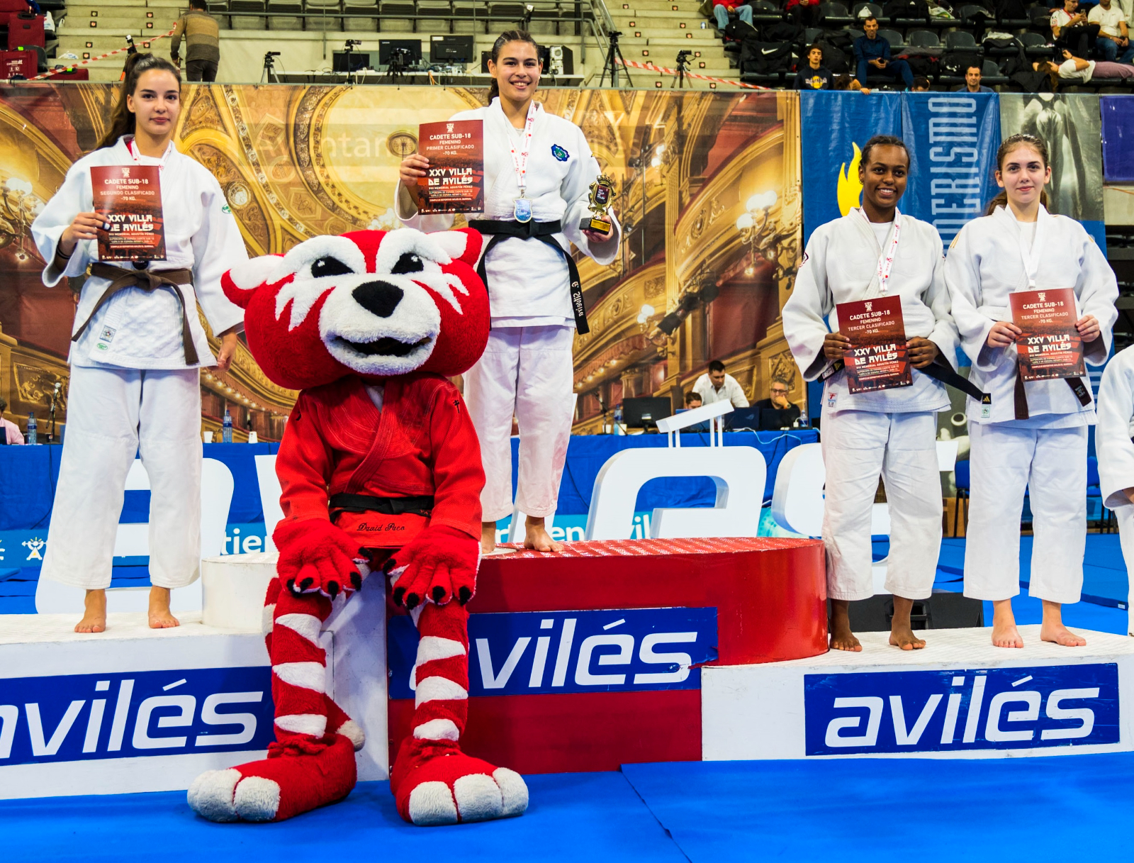 La salmantina Daniela Cidoncha, del Judo Club Salamanca, se coloca segunda en el ranking nacional 