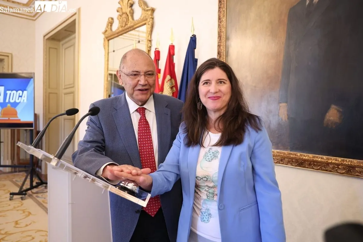 Presentación en el Ayuntamiento de Salamanca de los actos programados por el Día Mundial de la Parálisis Cerebral. Foto de David Sañudo