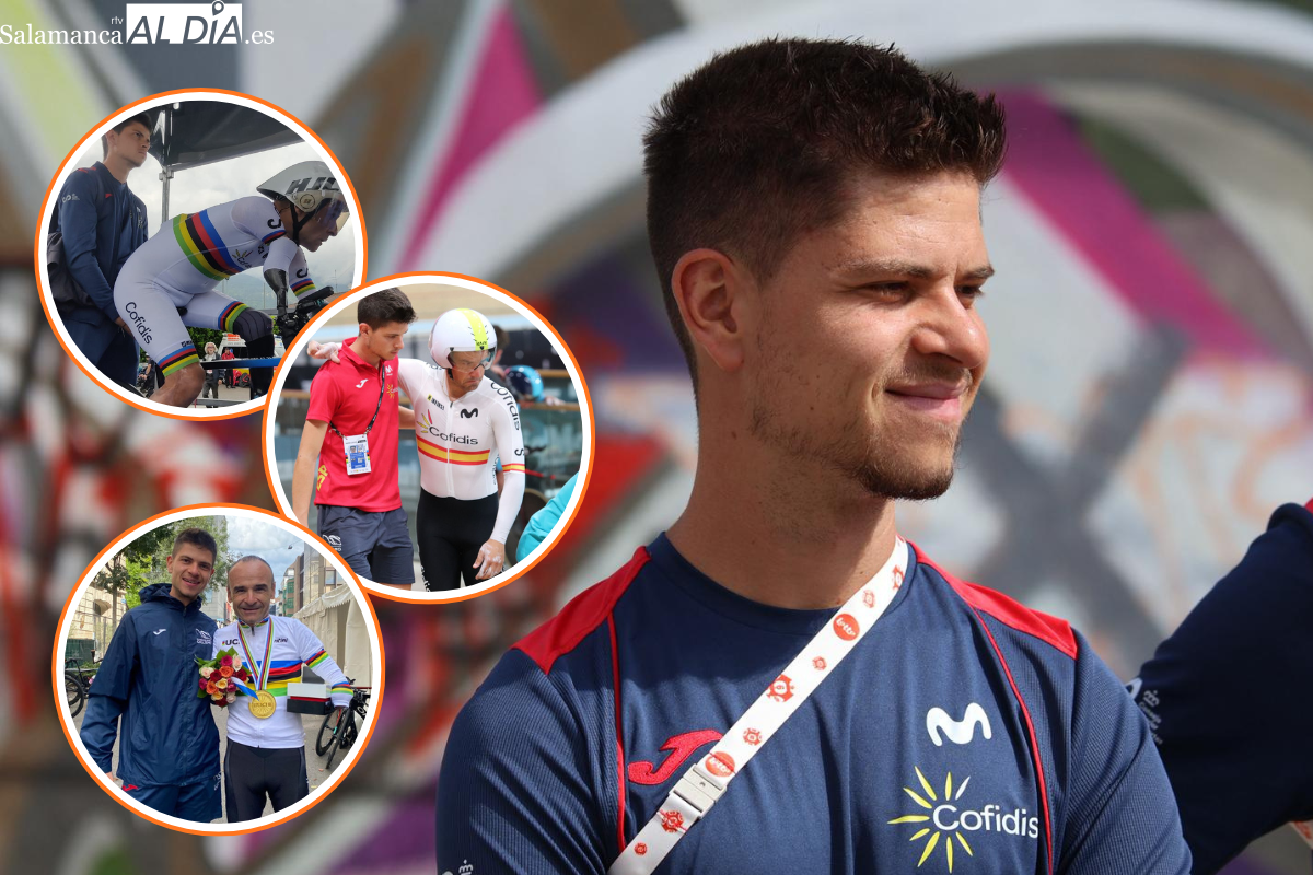 Pablo Ruano, el fisio de Salamanca del ciclismo adaptado