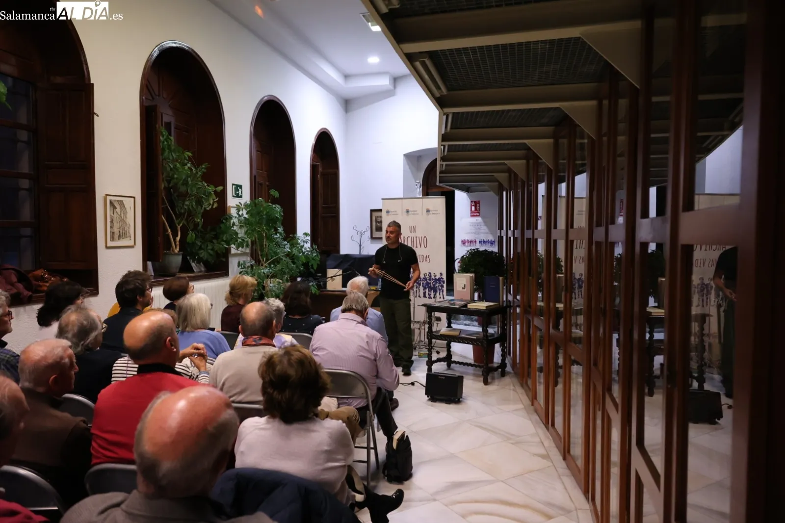 'El sonido de la letra', a cargo de Javier Montes | Fotos: David Sañudo