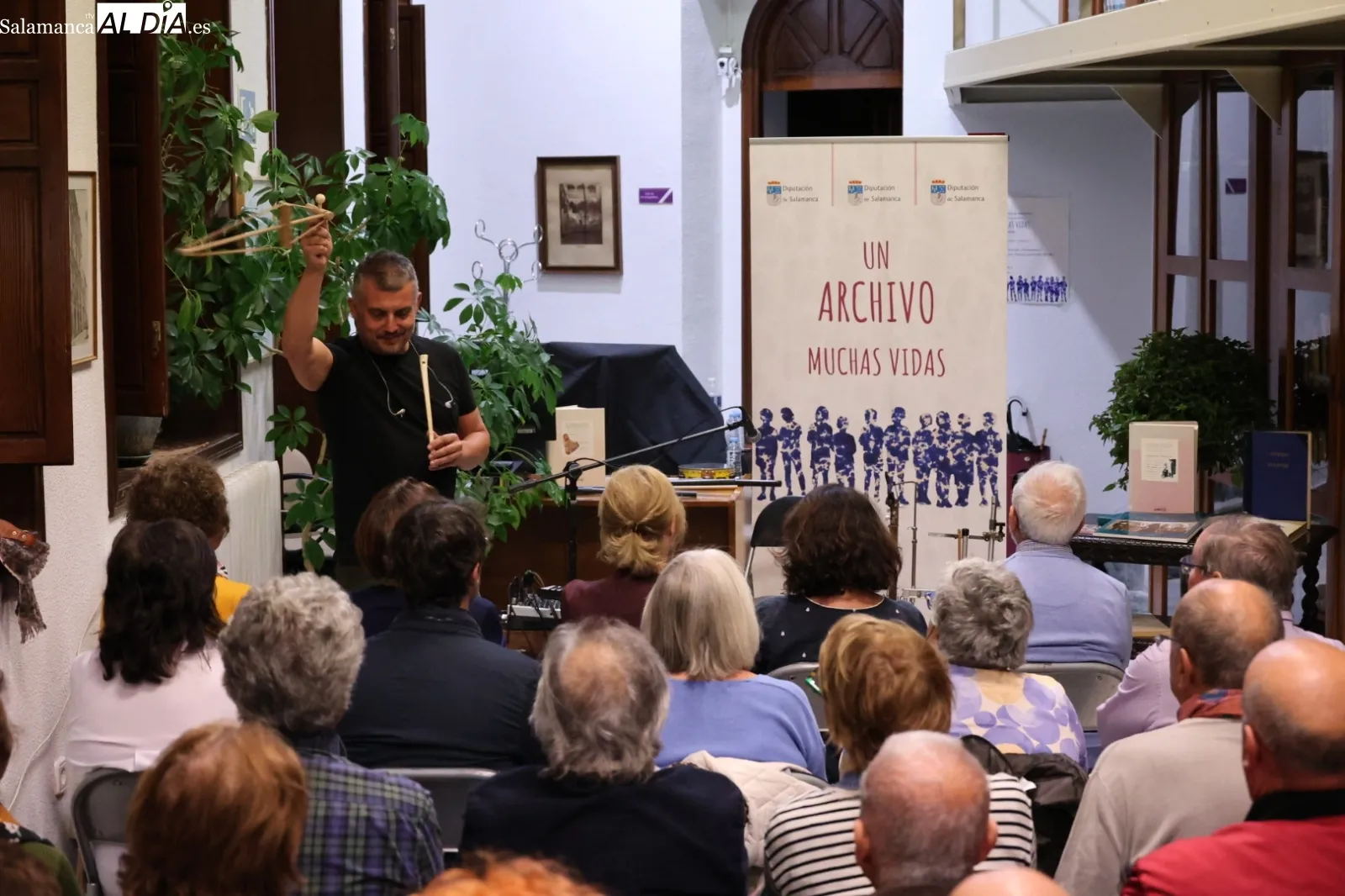 'El sonido de la letra', a cargo de Javier Montes | Fotos: David Sañudo