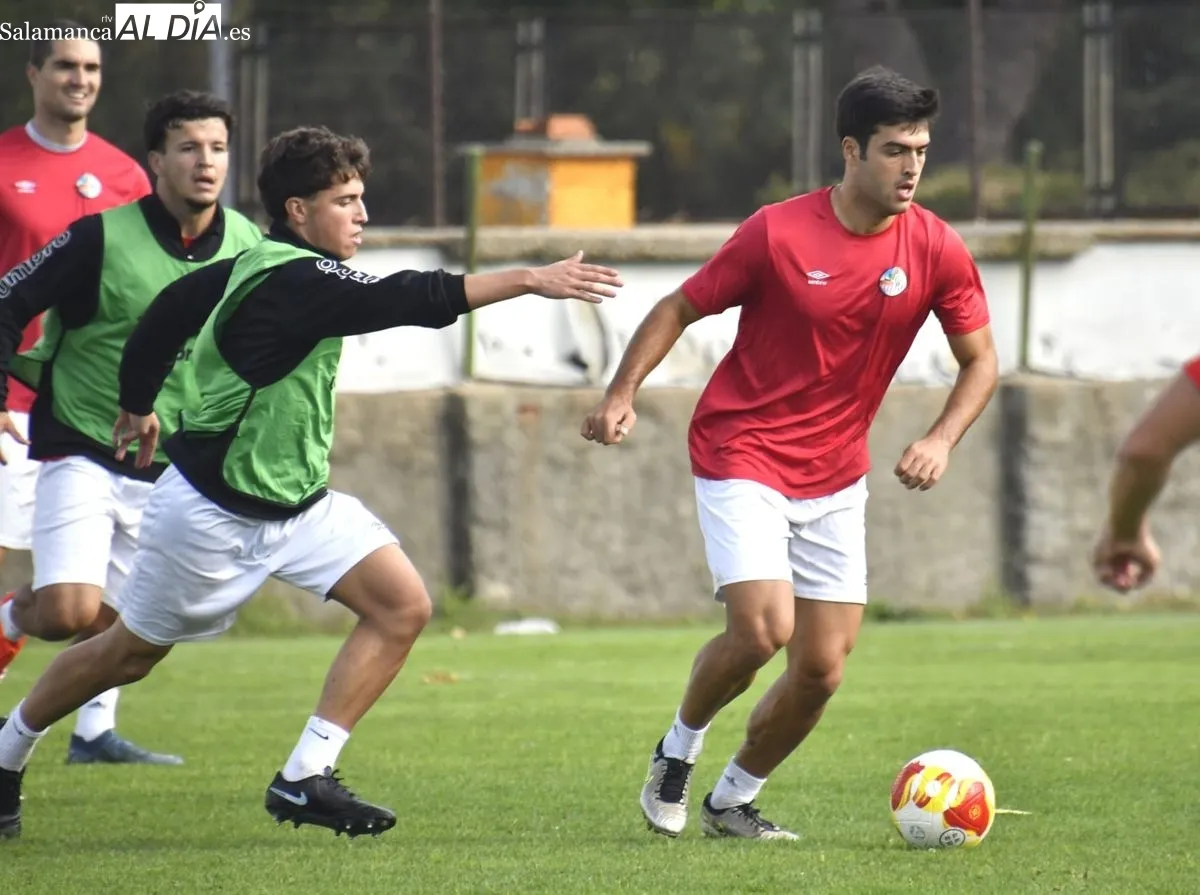 Entrenamiento del Salamanca UDS este miércoles