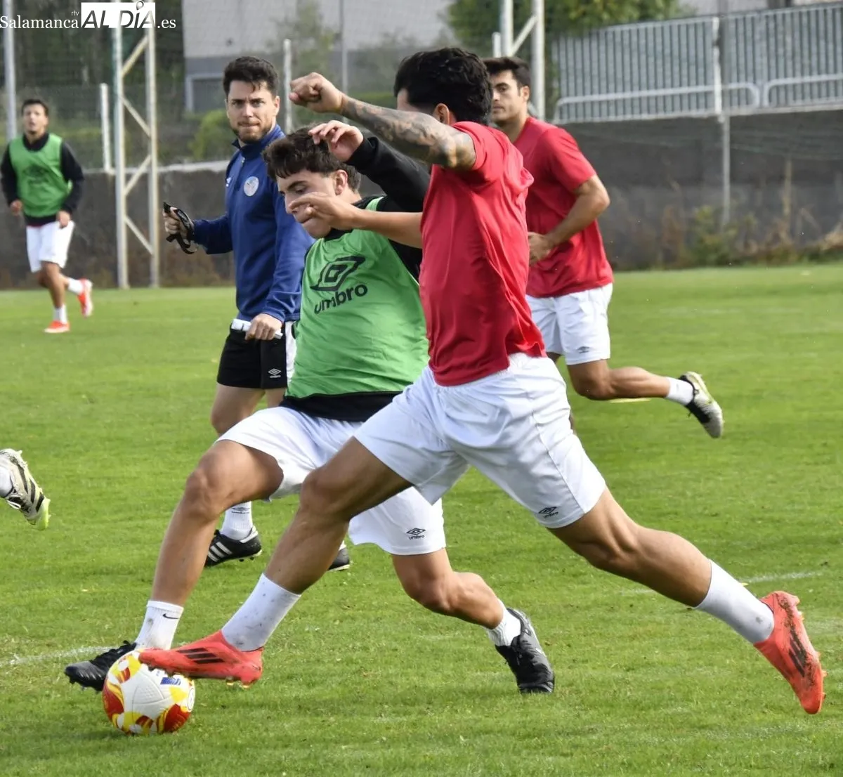 Entrenamiento del Salamanca UDS este miércoles