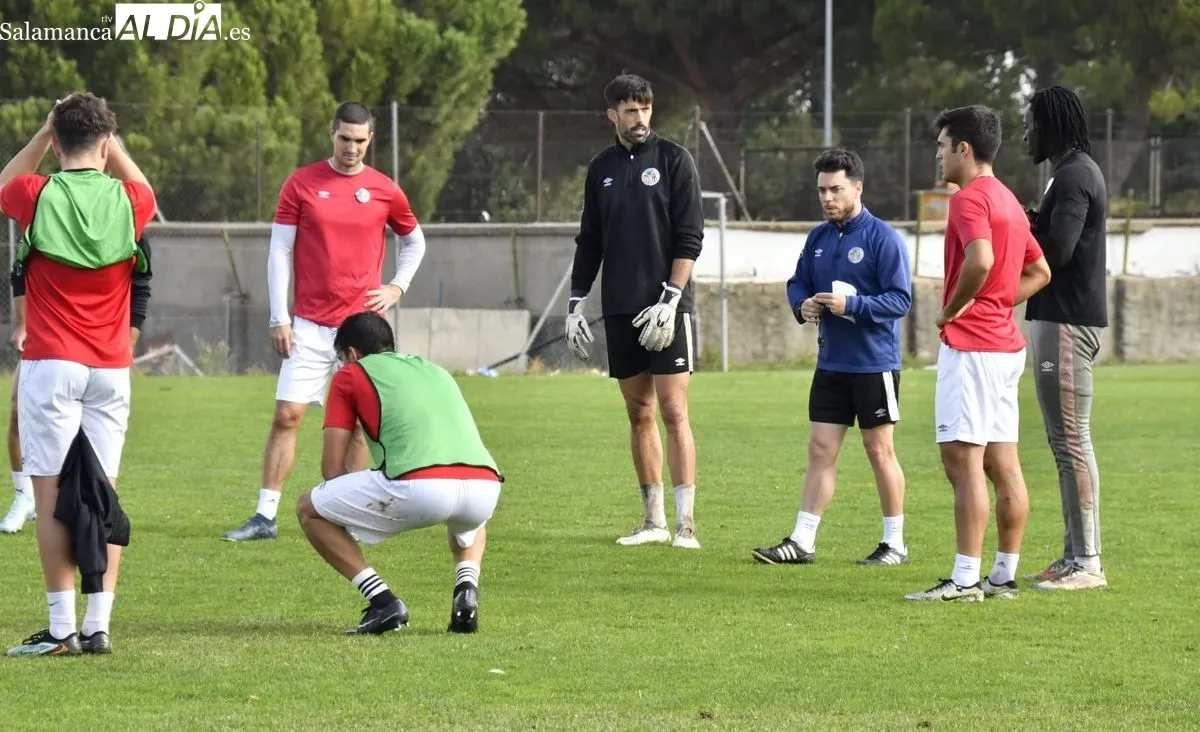 Entrenamiento del Salamanca UDS este miércoles