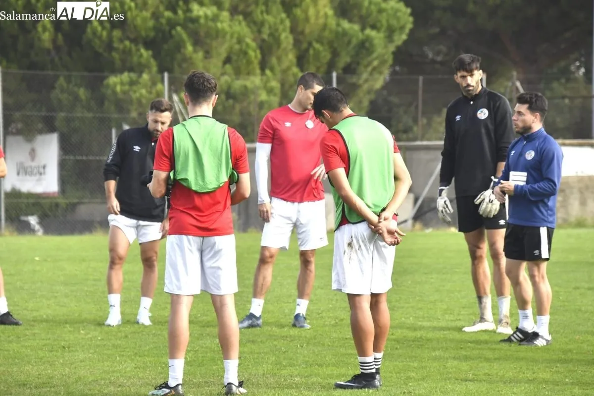 Entrenamiento del Salamanca UDS este miércoles
