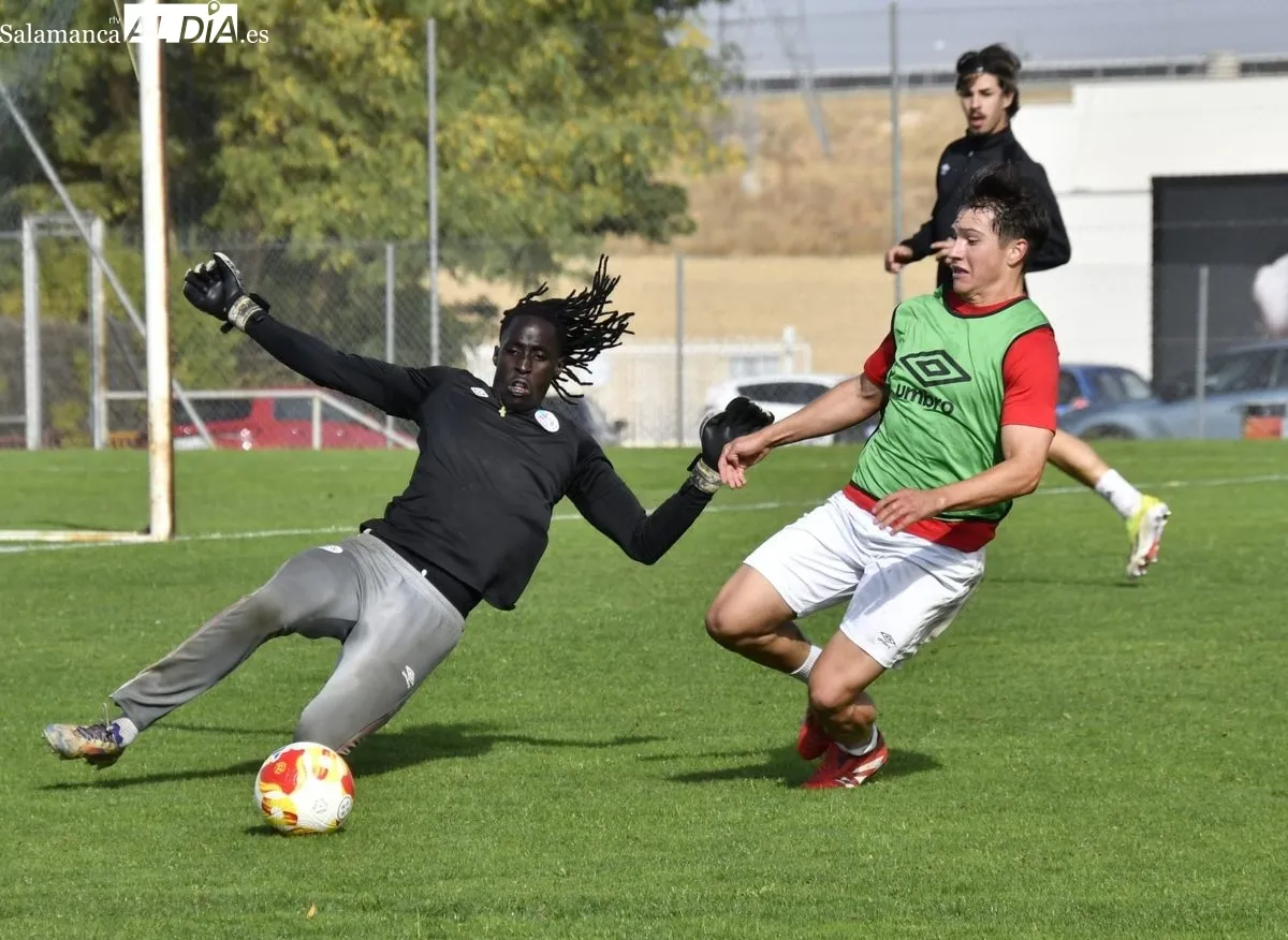 Entrenamiento del Salamanca UDS este miércoles